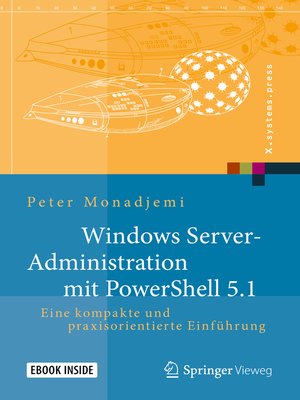 cover image of Windows Server-Administration mit PowerShell 5.1